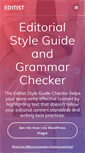 Mobile Screenshot of editist.com